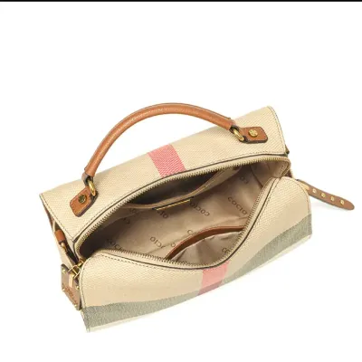 COCIO's  Luxe Plaid Pillow Bag